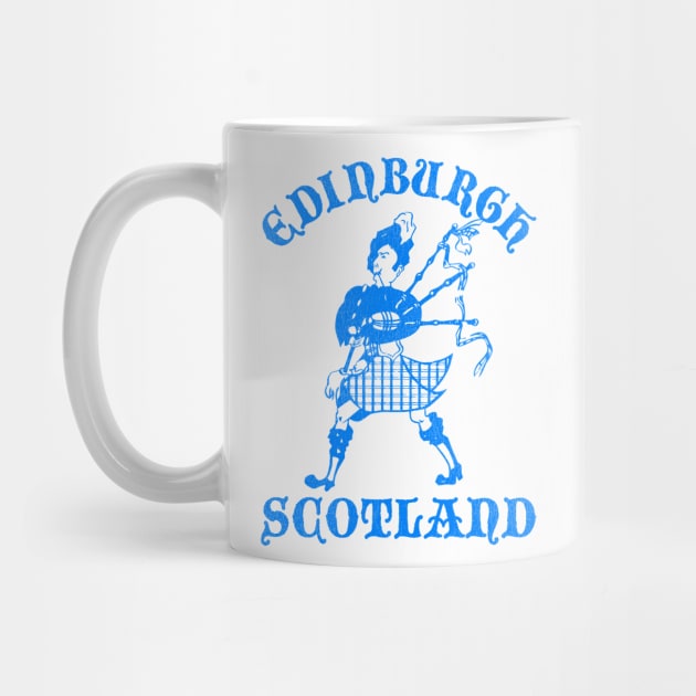 Edinburgh Scotland Retro Tourist Souvenir by darklordpug